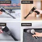 ASPIRADORA CON LUZ RECARGABLE